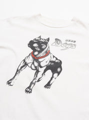 Vintage Rude Dogs Tee - White | UNIF Clothing discount