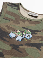 Vintage Self Esteem Camo Turtle Tank - Camo | UNIF Clothing online shop