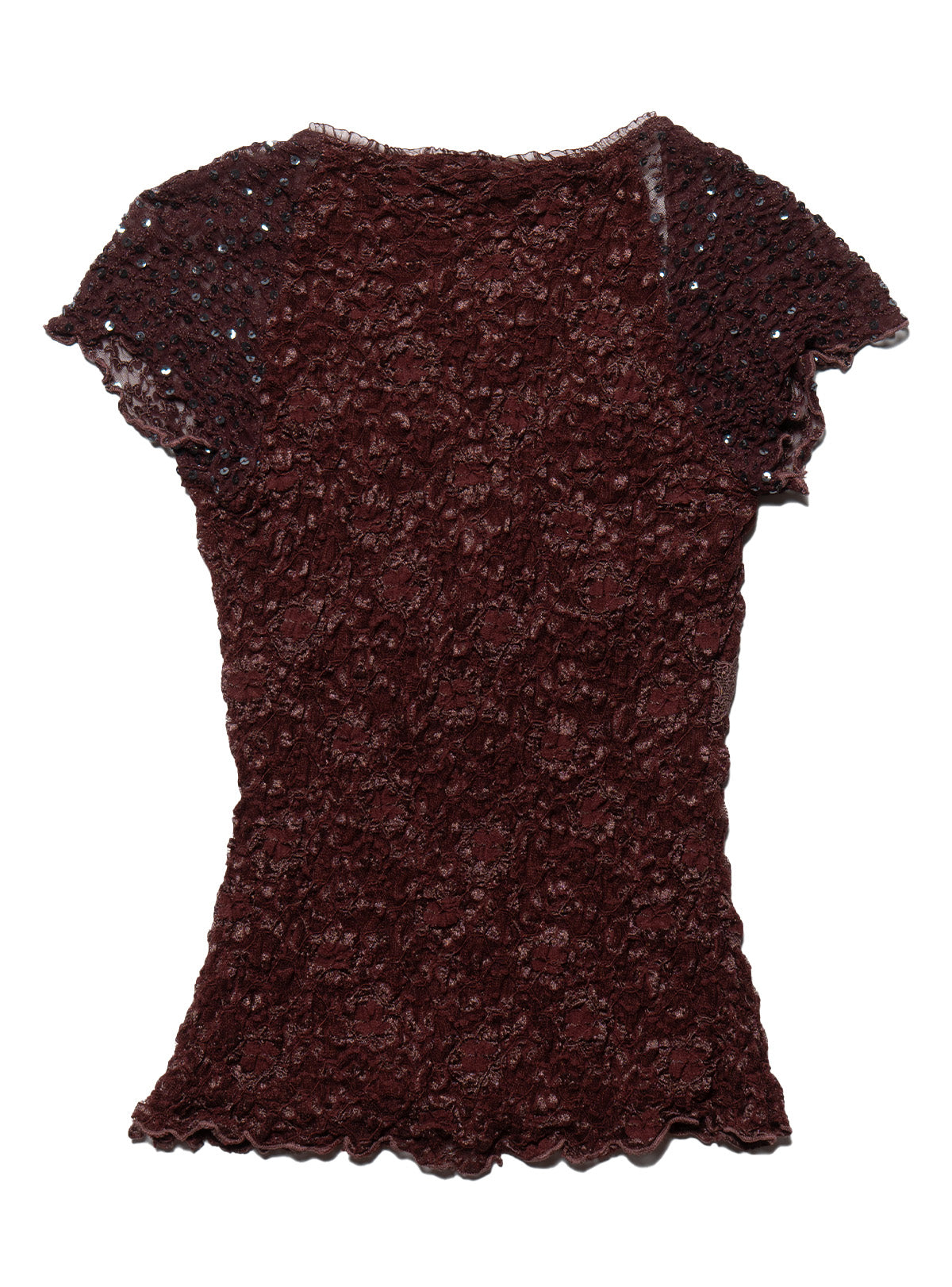 Vintage Ann Ferriday Top - Wine | UNIF Clothing discount