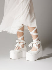 Irori Platform - White | UNIF Clothing on Sale