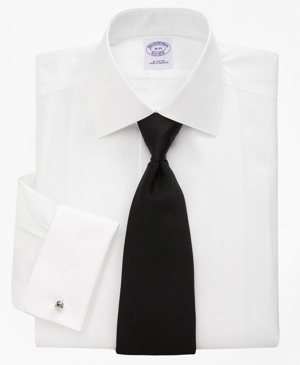 Brooks Brothers Men Bib-Front Spread Collar Tuxedo Shirt