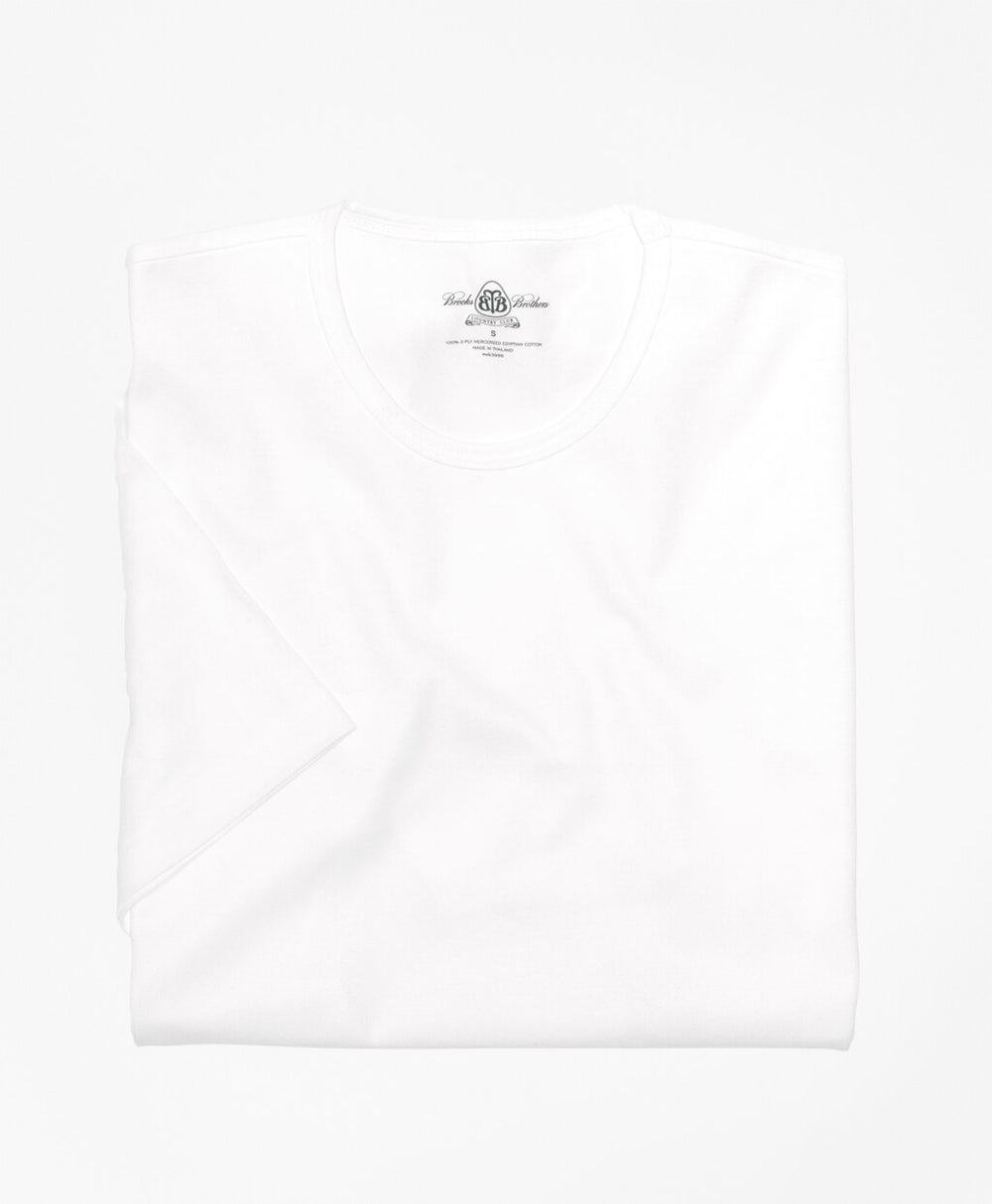 Brooks Brothers Men Country Club Mercerized Cotton Crewneck