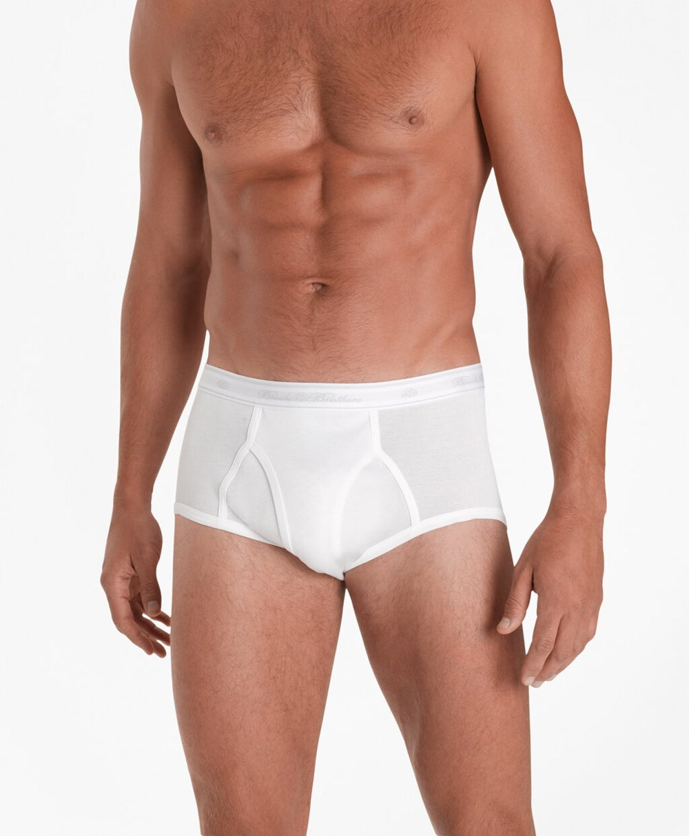 Brooks Brothers Men Country Club Mercerized Cotton Brief