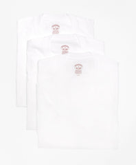 Brooks Brothers Men Supima® Cotton Crewneck Undershirt - Three Pack