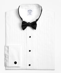 Brooks Brothers Men Regent Fit Ten-Pleat Wing Collar Tuxedo Shirt