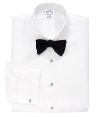 Brooks Brothers Men Regent Fit Ten-Pleat Tennis Collar Tuxedo Shirt