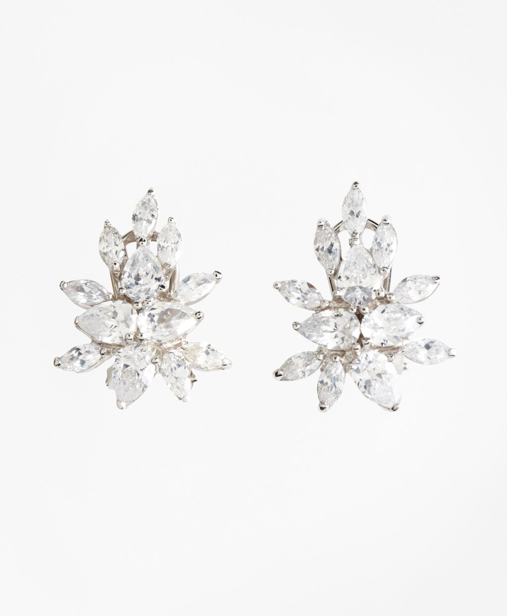 Brooks Brothers Women Marquis-Cut Cluster Stud Earrings