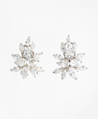 Brooks Brothers Women Marquis-Cut Cluster Stud Earrings
