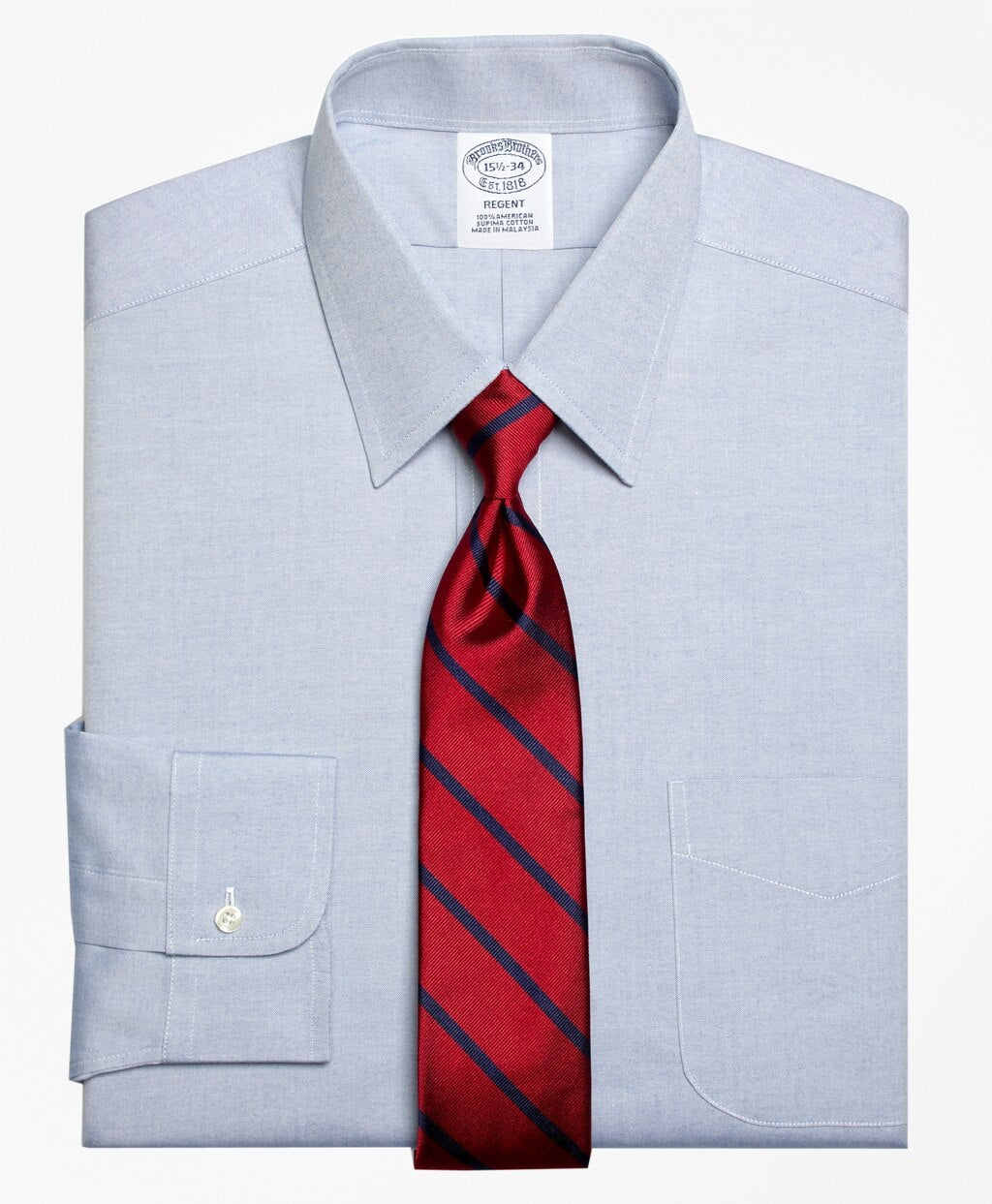 Brooks Brothers Men Regent Fitted Dress Shirt, Forward Point Collar