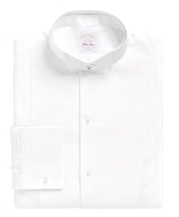 Brooks Brothers Men Golden Fleece® French Cuff Tuxedo Shirt With Detachable Collar