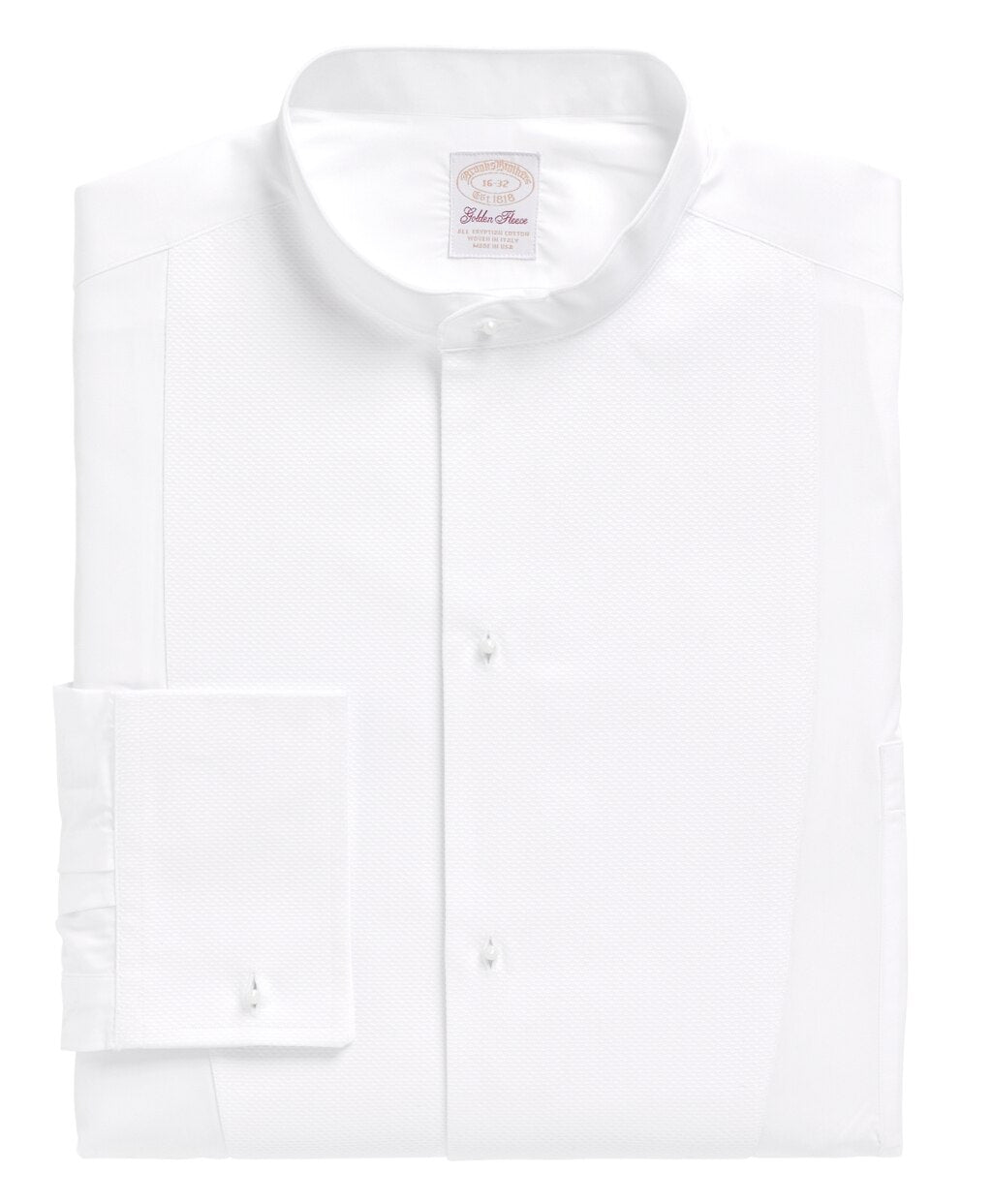Brooks Brothers Men Golden Fleece® French Cuff Tuxedo Shirt With Detachable Collar