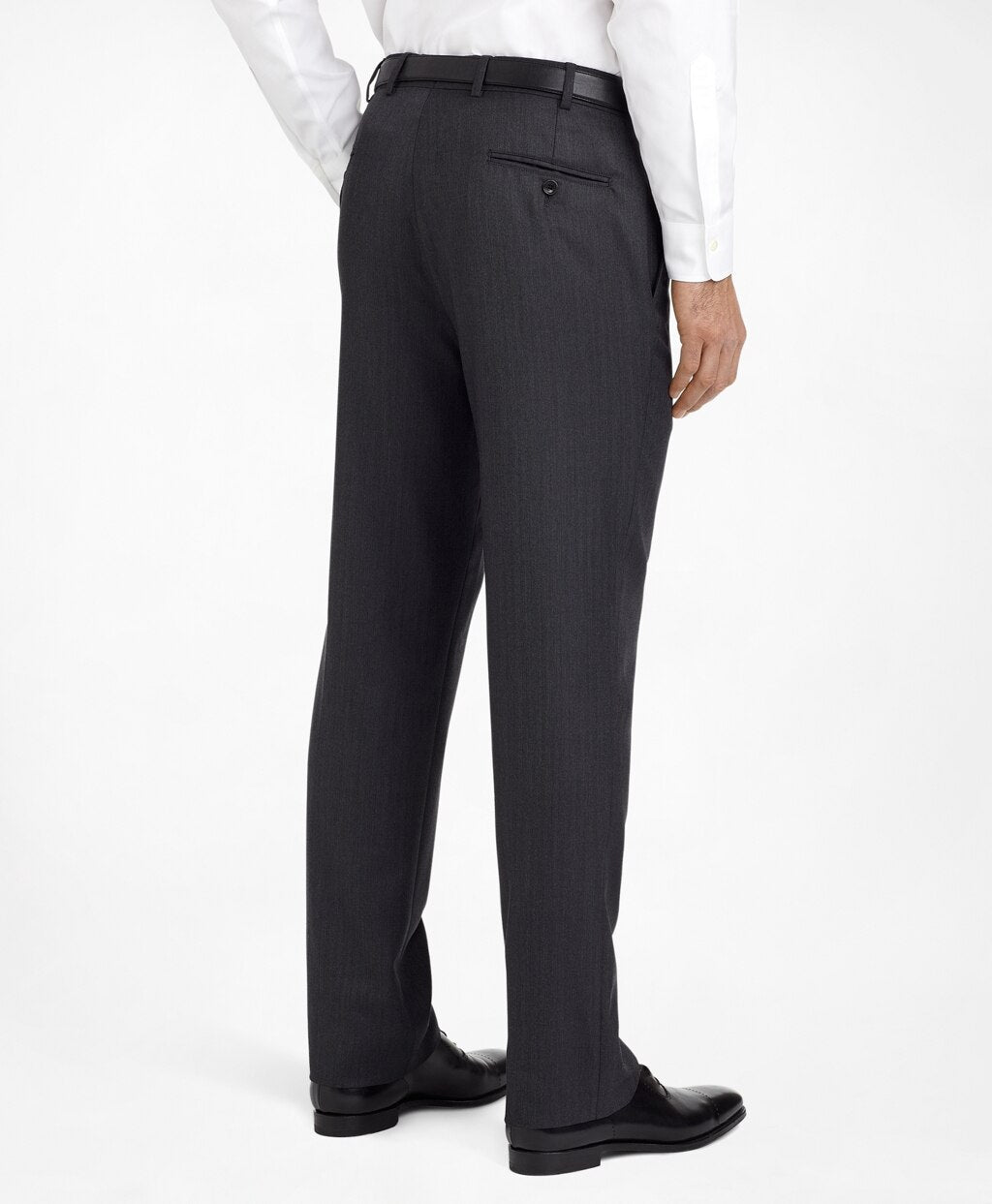 Brooks Brothers Men Madison Fit Saxxon™ Wool Herringbone 1818 Suit