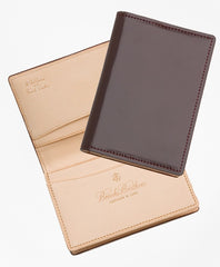 Brooks Brothers Men Cordovan Card Case