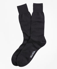 Brooks Brothers Men Merino Wool Jersey Crew Socks