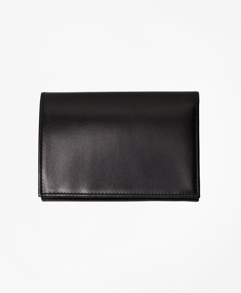 Brooks Brothers Men French Calfskin Trifold Wallet