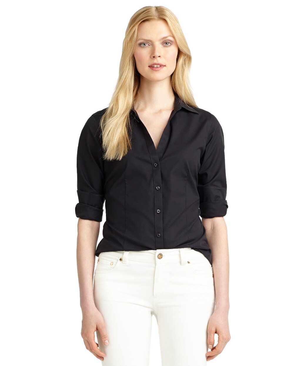 Brooks Brothers Women Non-Iron Fitted Dress Shirt