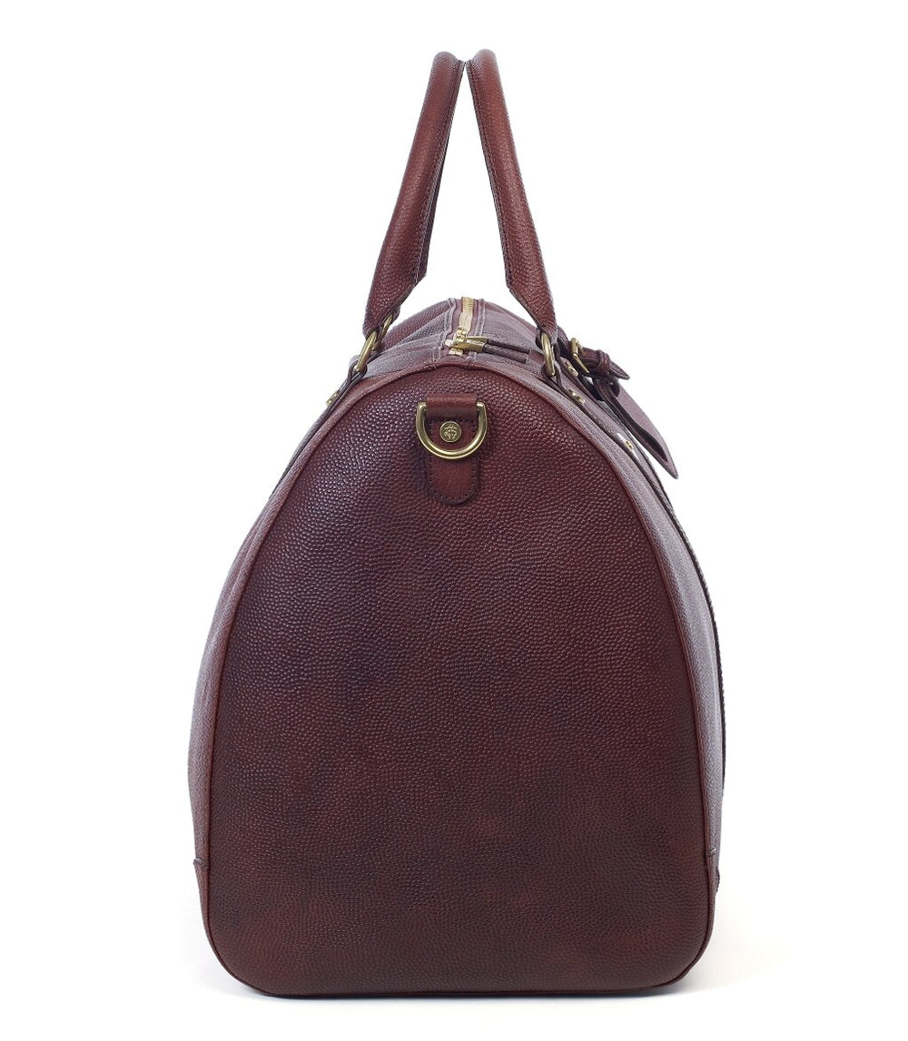 Brooks Brothers Men Football Leather Duffel
