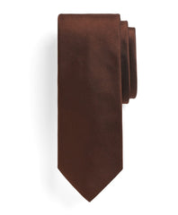 Brooks Brothers Men Solid Slim Tie