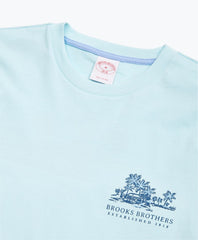 Brooks Brothers Men Hawaii-Print Cotton Jersey T-Shirt