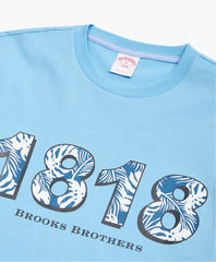 Brooks Brothers Men Tropical-Print 1818 Cotton Jersey T-Shirt