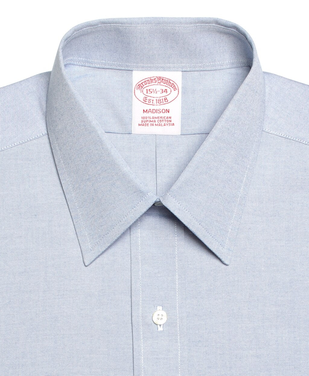 Brooks Brothers Men Madison Classic-Fit Dress Shirt, Forward Point Collar