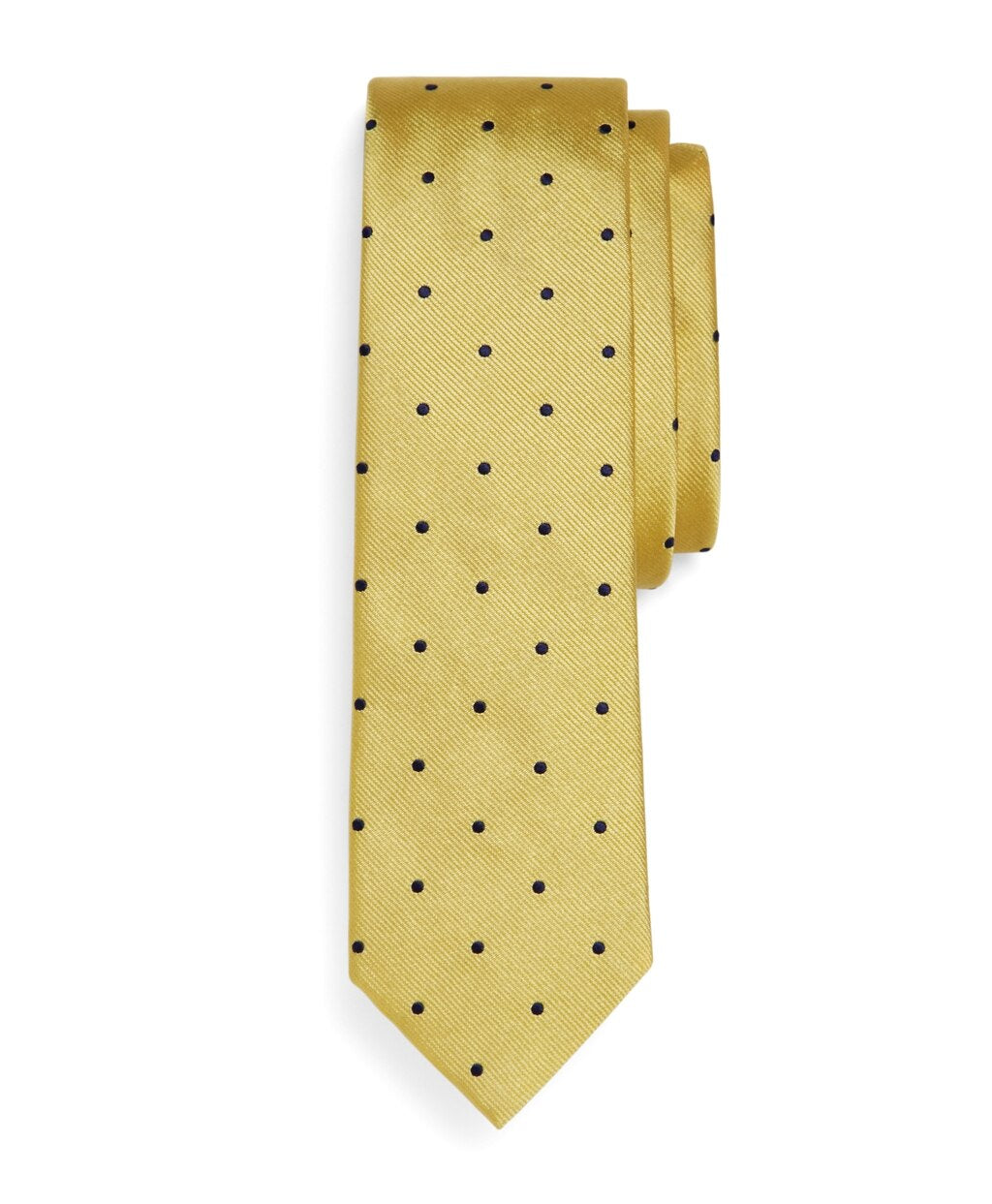 Brooks Brothers Men Woven Dot Slim Tie