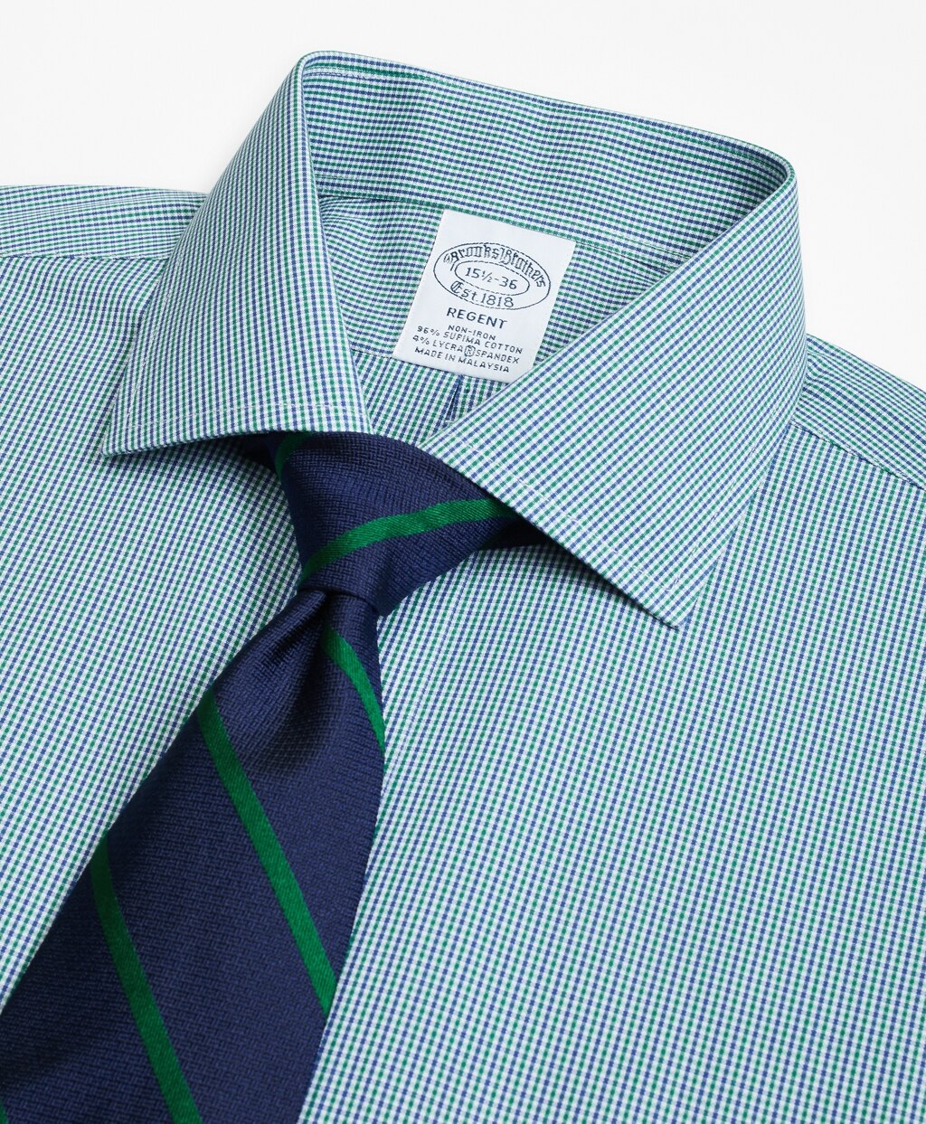 Brooks Brothers Men Textured Bar Stripe Tie