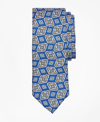Brooks Brothers Men Medallion Print Tie