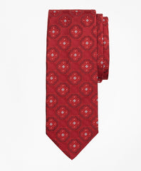 Brooks Brothers Men Ornate Medallion Tie