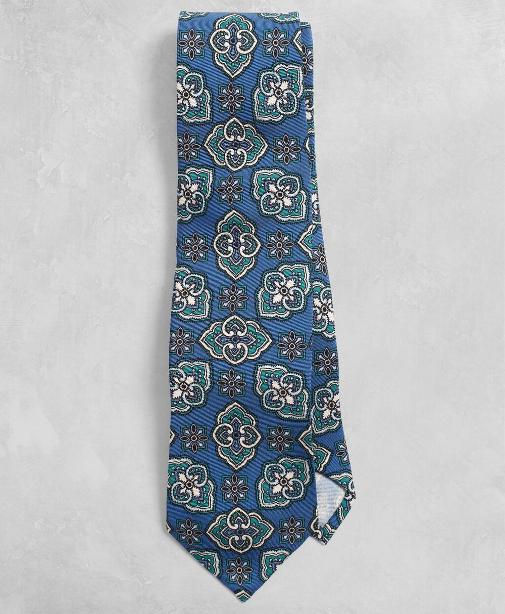 Brooks Brothers Men Golden Fleece® Persian Medallion Silk Tie