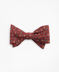 Brooks Brothers Men Fox Print Bow Tie