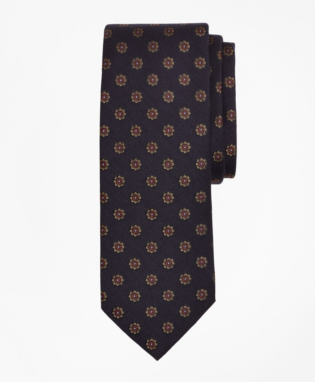Brooks Brothers Men Melange Florette Tie