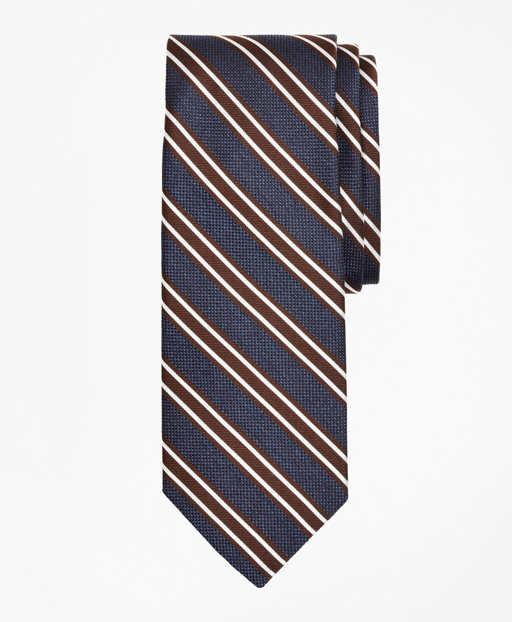 Brooks Brothers Men Double Stripe Tie