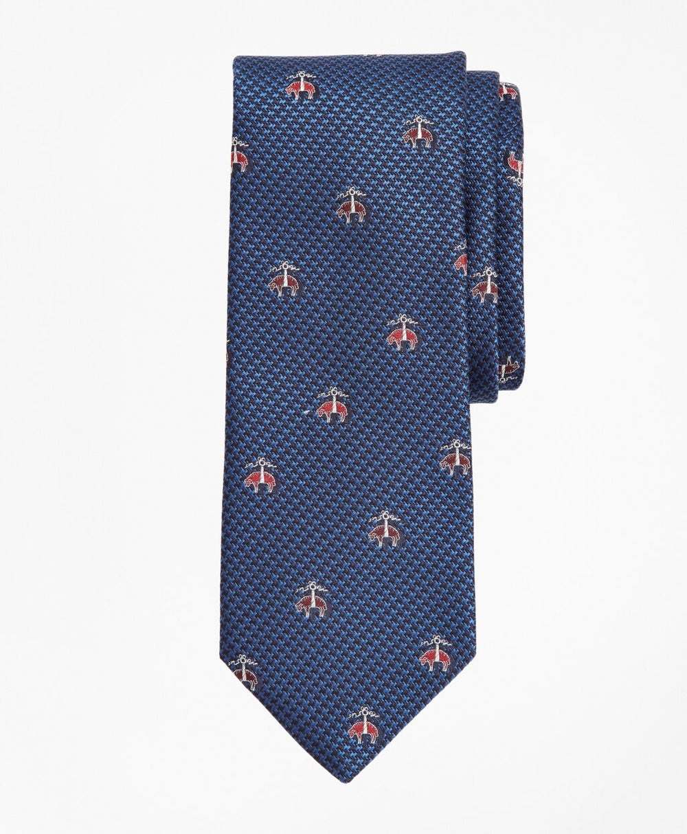 Brooks Brothers Men Herringbone Fleece Tie