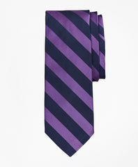Brooks Brothers Men Textured Rugby Stripe Tie