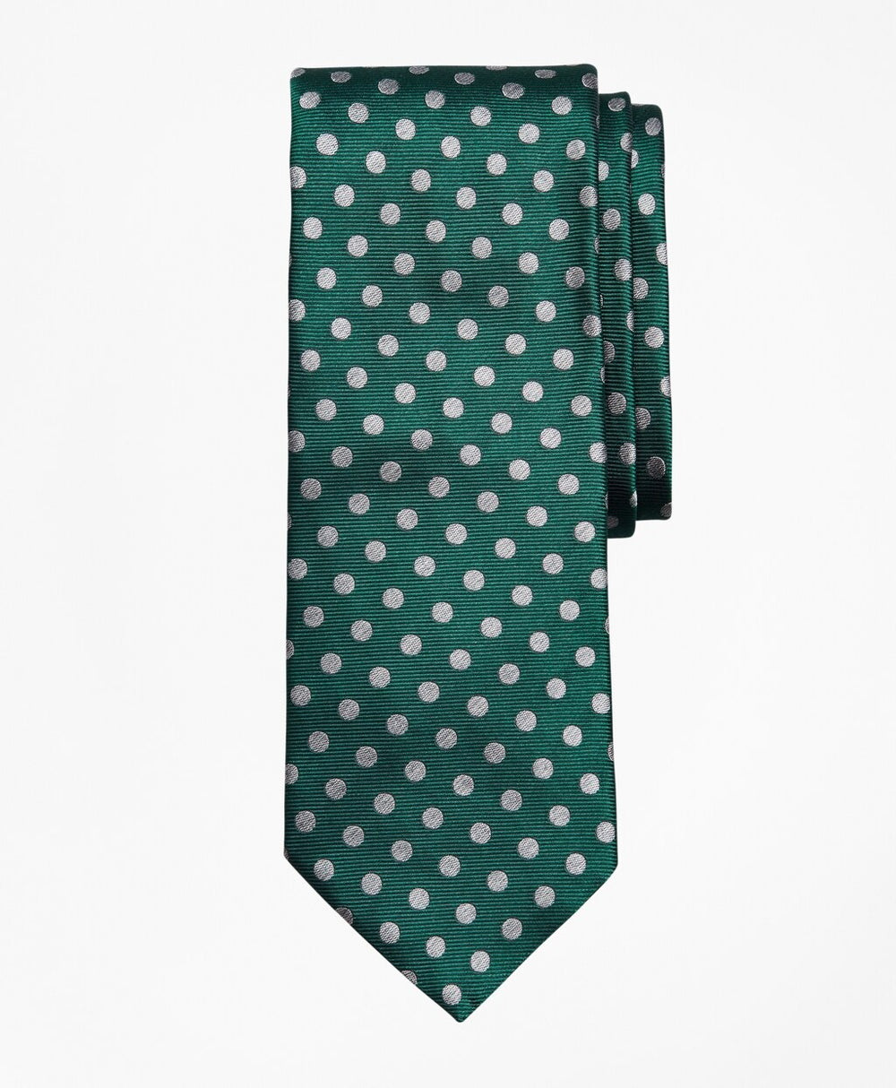 Brooks Brothers Men Melange Dot Tie