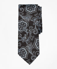 Brooks Brothers Men Dotted Paisley Tie