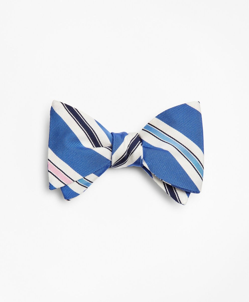 Brooks Brothers Men Mogador Stripe Bow Tie