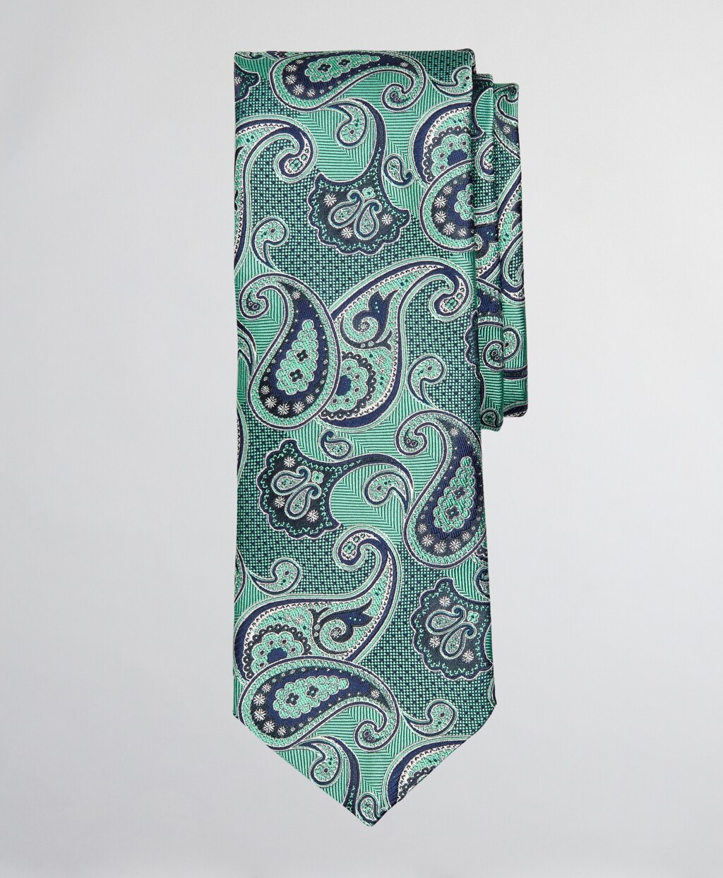 Brooks Brothers Men Textured Paisley Tie