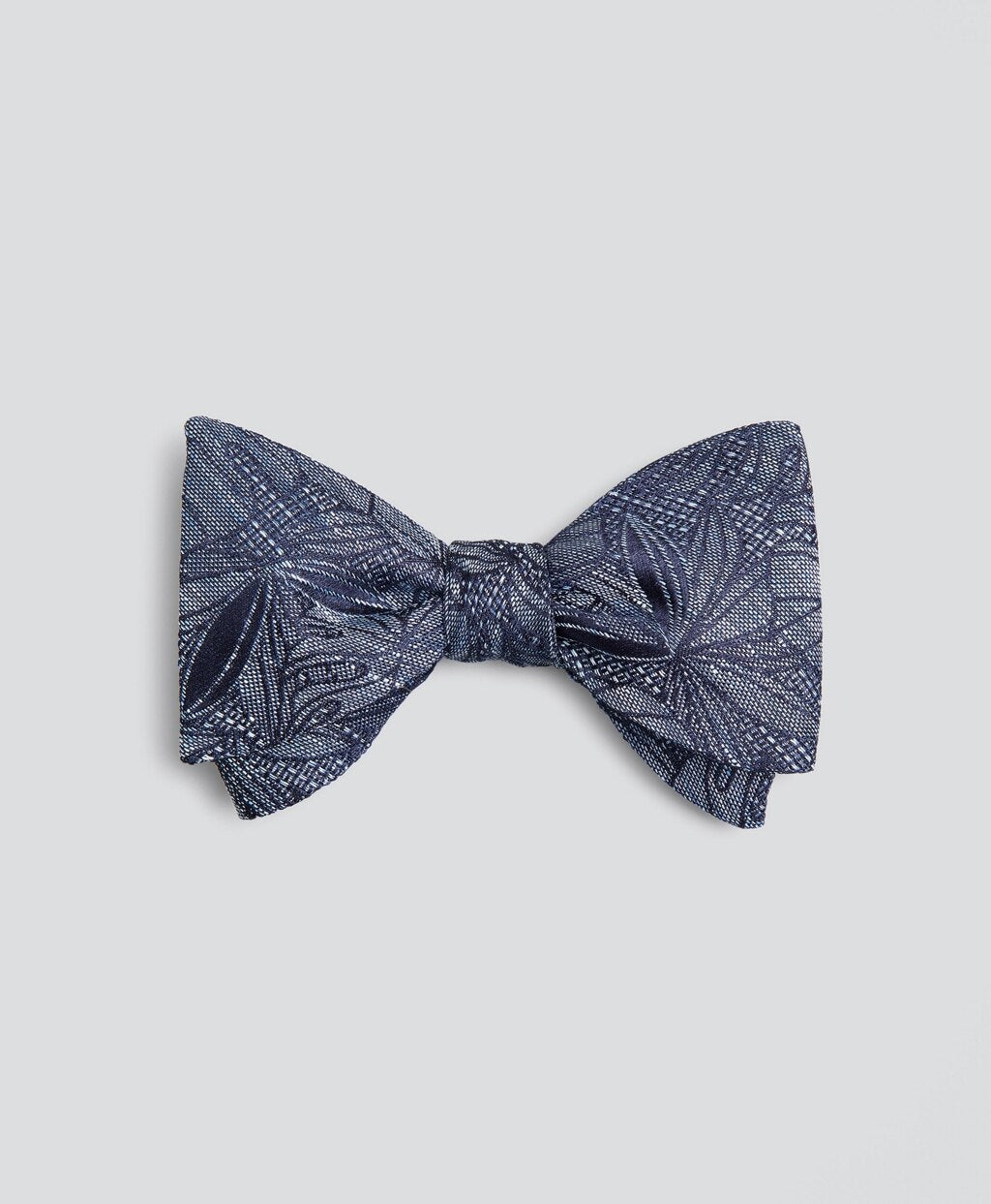 Brooks Brothers Men Indigo Palm Print Bow Tie