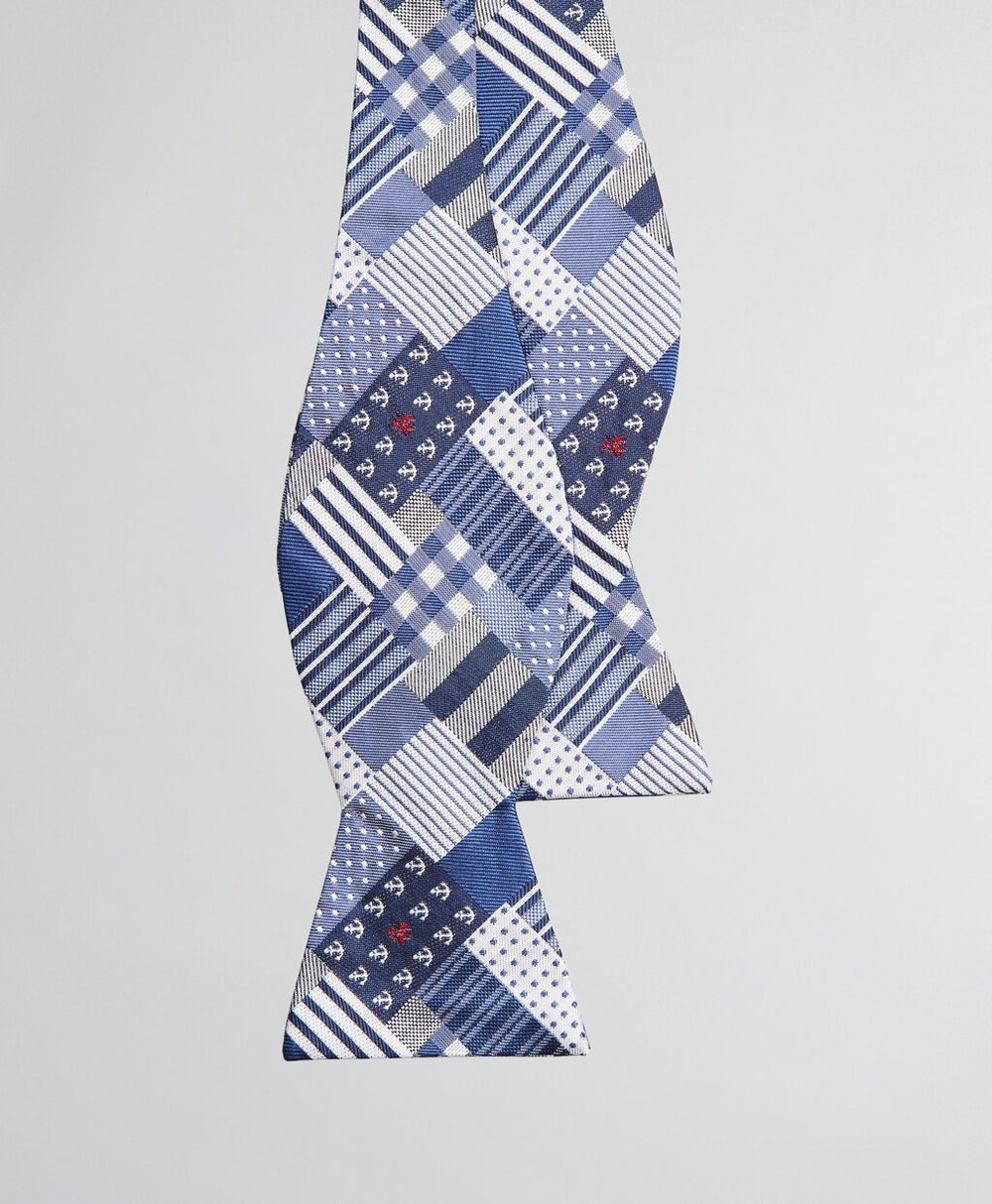 Brooks Brothers Men Fun Patchwork Bow Tie