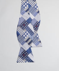 Brooks Brothers Men Fun Patchwork Bow Tie