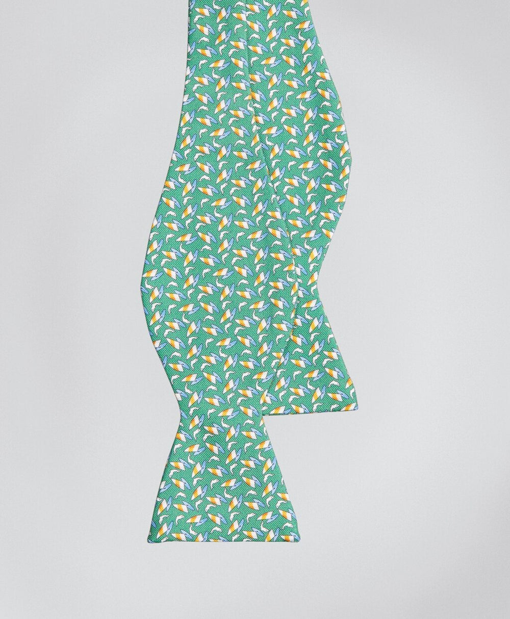 Brooks Brothers Men Sail and Dolphin Bow Tie