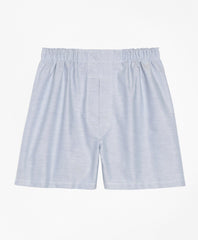 Brooks Brothers Men Traditional Fit Oxford Boxers