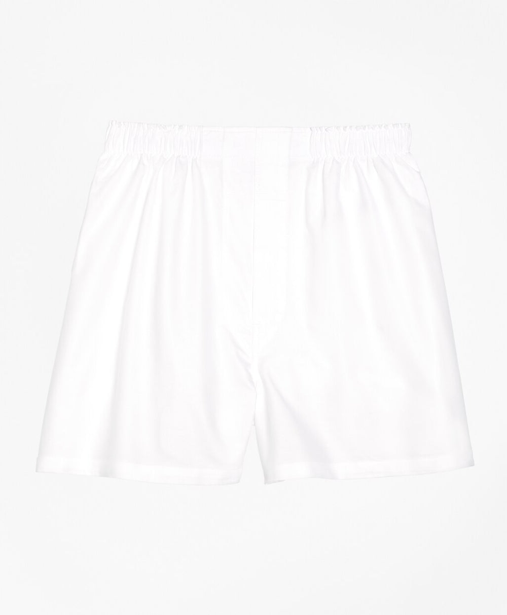 Brooks Brothers Men Traditional Fit Oxford Boxers