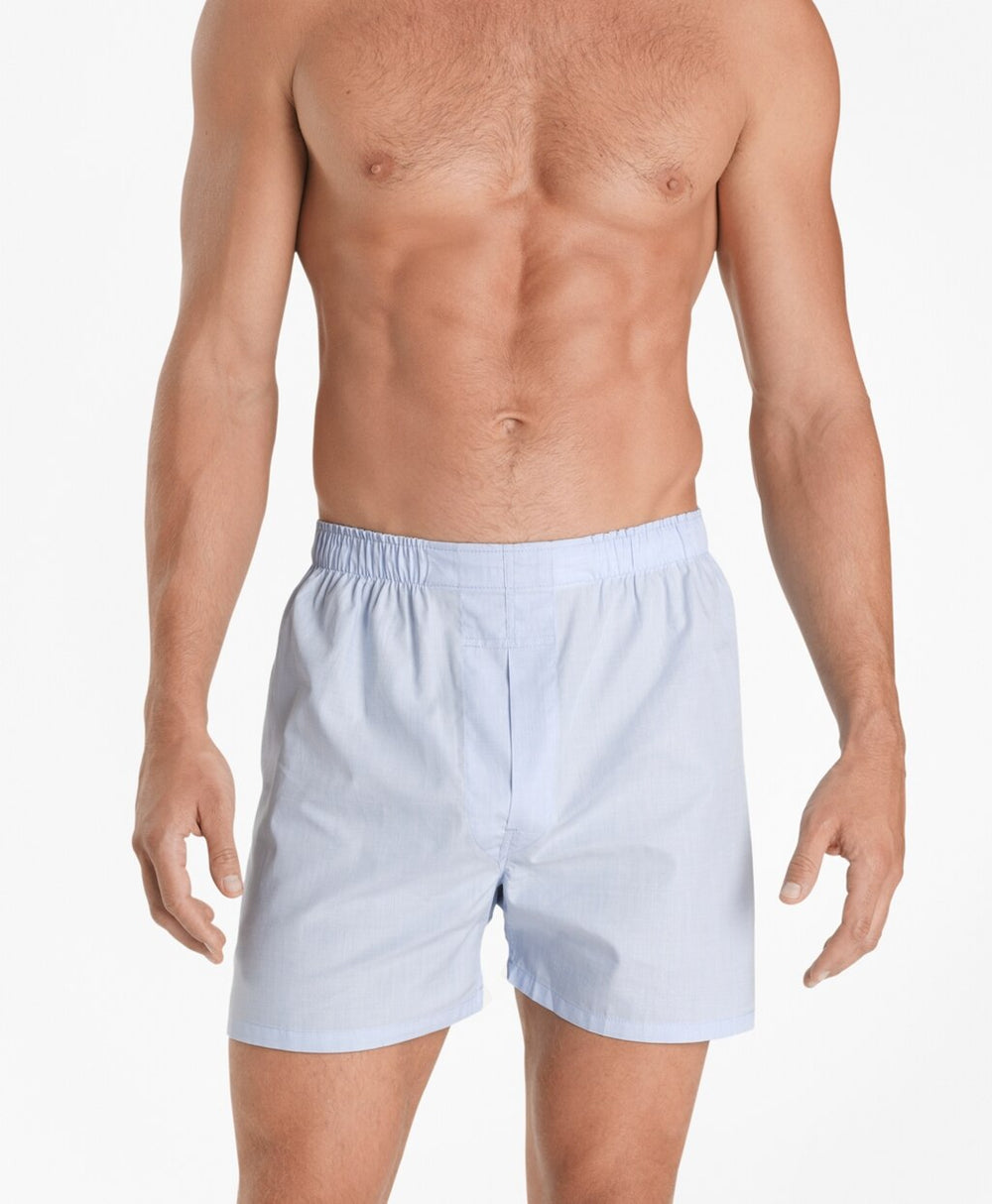 Brooks Brothers Men Slim Fit End-on-End Boxers