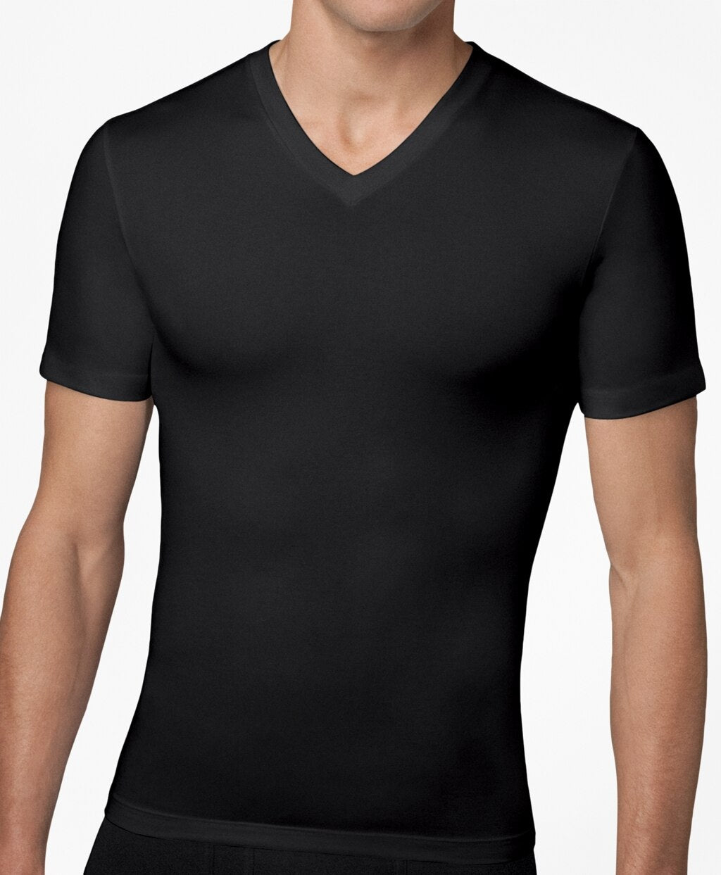 Brooks Brothers Men Spanx® Cotton Compression V-Neck