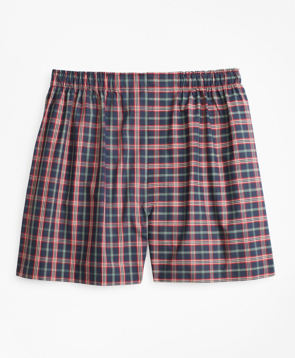 Brooks Brothers Men Traditional Fit Signature Tartan Boxers
