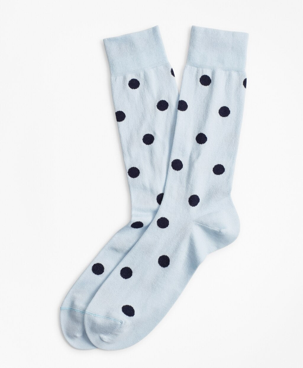 Brooks Brothers Men Polka Dot Crew Socks