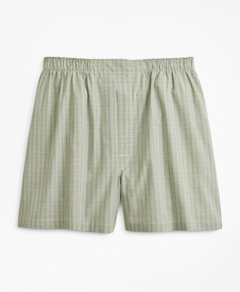 Brooks Brothers Men Traditional Fit Glen Plaid Boxers